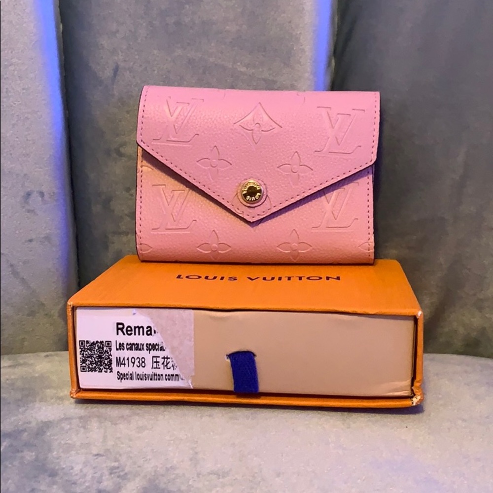Pink wallet